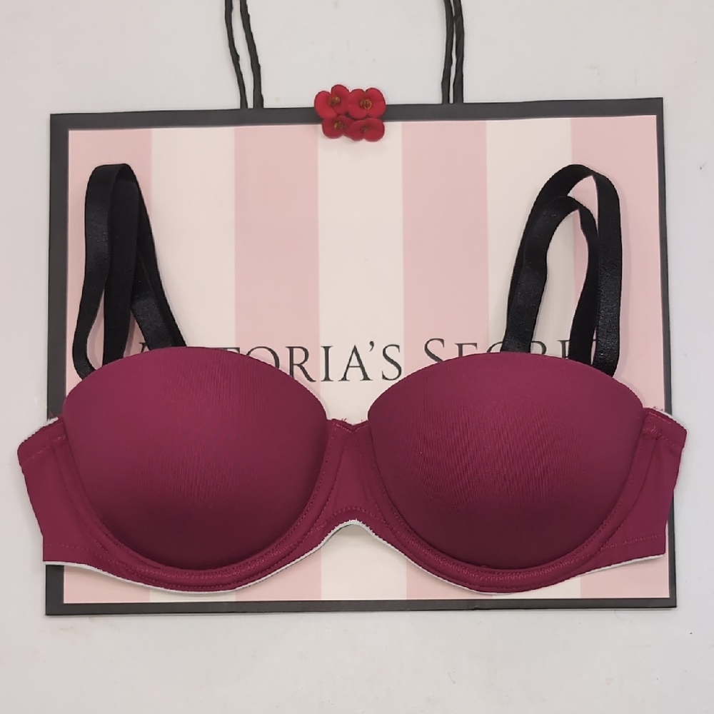 Victoria's Secret Pink Wear Everywhere Multi -way Push -Up Pigeonnant Size32A